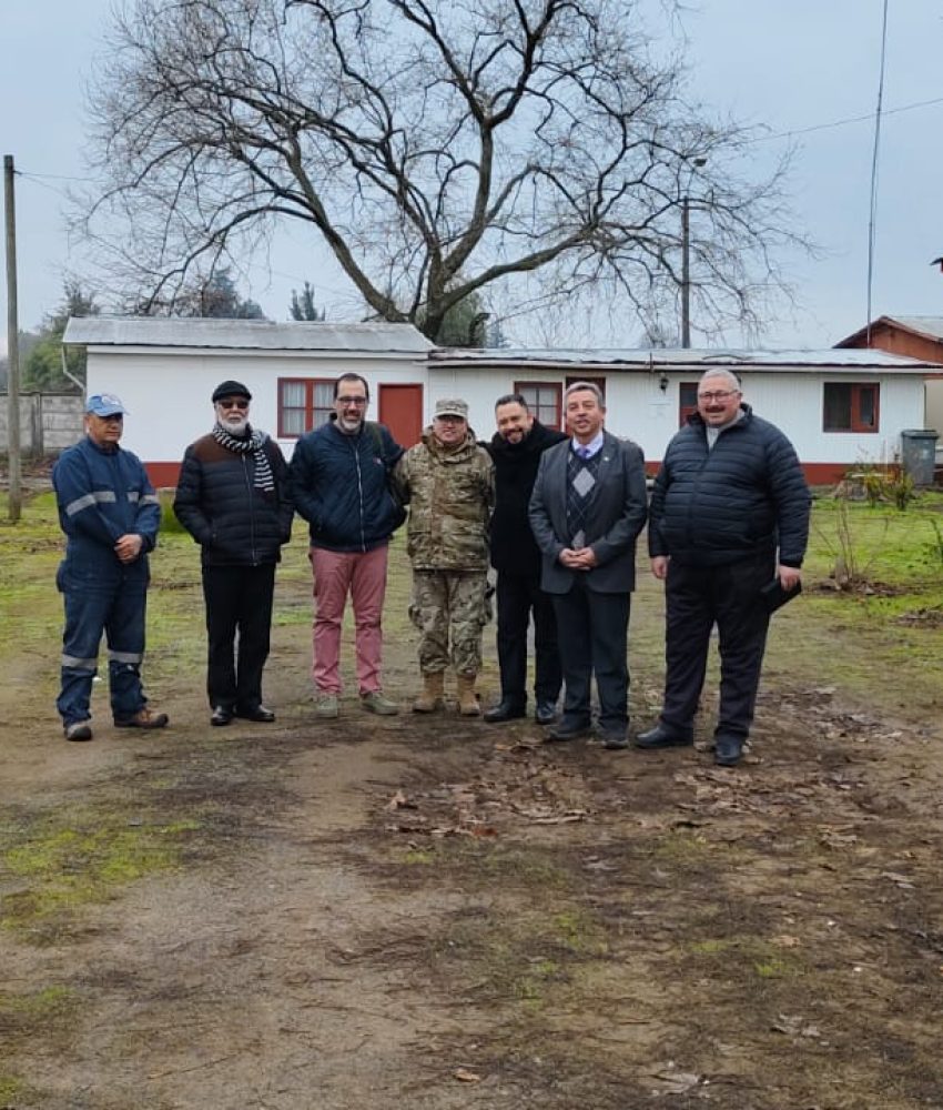 Reunion en regimiento de Chillan, futura capilla